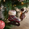 Adorno colgante Patín de tartán 12cm^Casa Viva Hot
