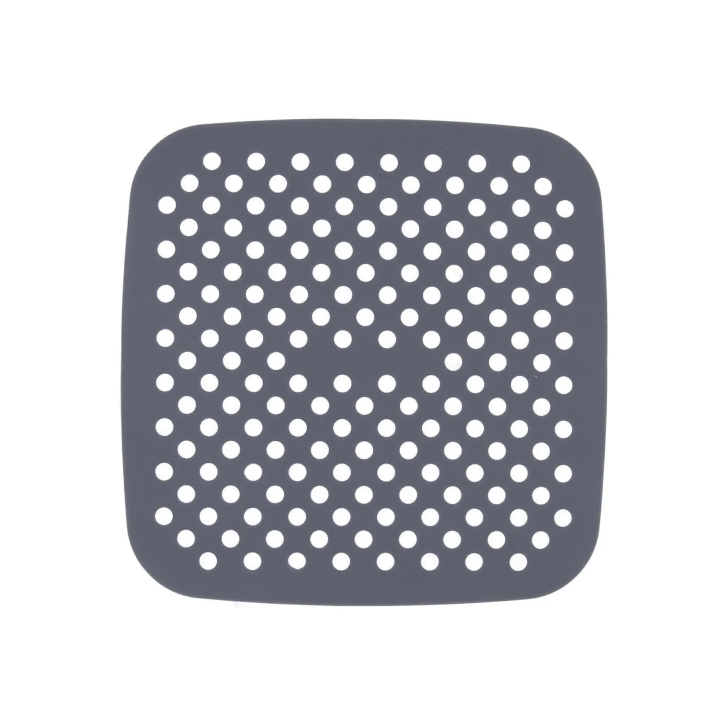 Almohadilla freidora de silicona gris 18x18cm^Casa Viva New