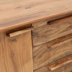 Aparador de madera de acacia Attic 160x45x78cm Clau&Chloe^Casa Viva Discount