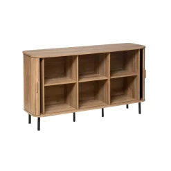 Aparador de madera MDF Valote 140x40x80cm^Casa Viva Best