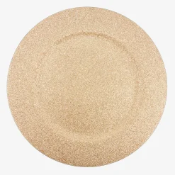 Bajoplato dorado con purpurina Ø33cm^Casa Viva Online