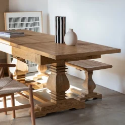 Banco de madera de olmo reciclada Toulouse 168x39x46cm^Casa Viva Sale