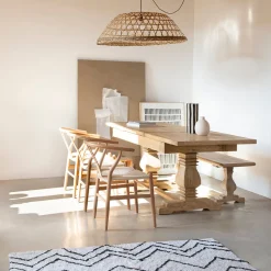 Banco de madera de olmo reciclada Toulouse 168x39x46cm^Casa Viva Sale