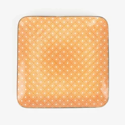 Bandeja de porcelana Okinawa 21x21cm^Casa Viva Discount