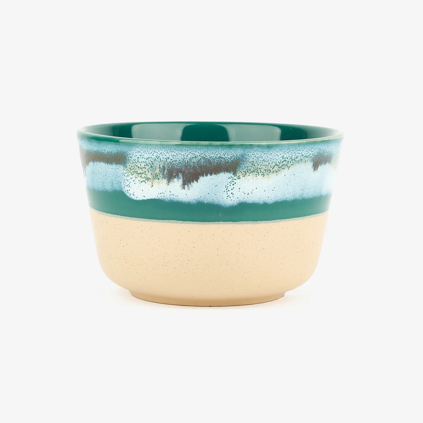 Bol de cerámica verde Gosol 60cl Ø13cm^Casa Viva Sale