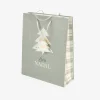 Bolsa de papel para regalo gris Nordic L^Casa Viva New