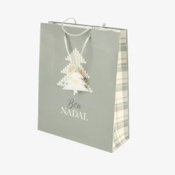 Bolsa de papel para regalo gris Nordic L^Casa Viva New