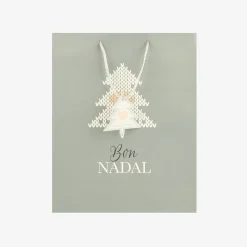 Bolsa de papel para regalo gris Nordic L^Casa Viva New