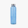 Botella de vidrio 0,6L azul Eira^Casa Viva Online