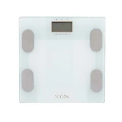 Bàscula de baño con cuatro sensores DCook 30x30x2cm^Casa Viva