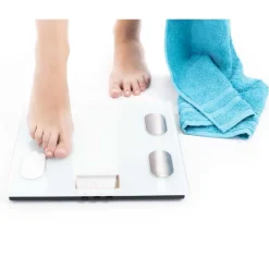 Bàscula de baño con cuatro sensores DCook 30x30x2cm^Casa Viva