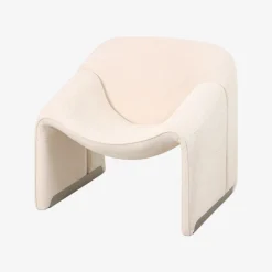 Butaca blanca Nelia 81x64x74cm Clau&Chloe^Casa Viva Best