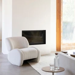 Butaca blanca Telma 82x91x75cm Clau&Chloe^Casa Viva Hot