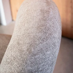 Butaca de algodón marrón Aicha 85x82x77cm Clau&Chloe^Casa Viva Discount