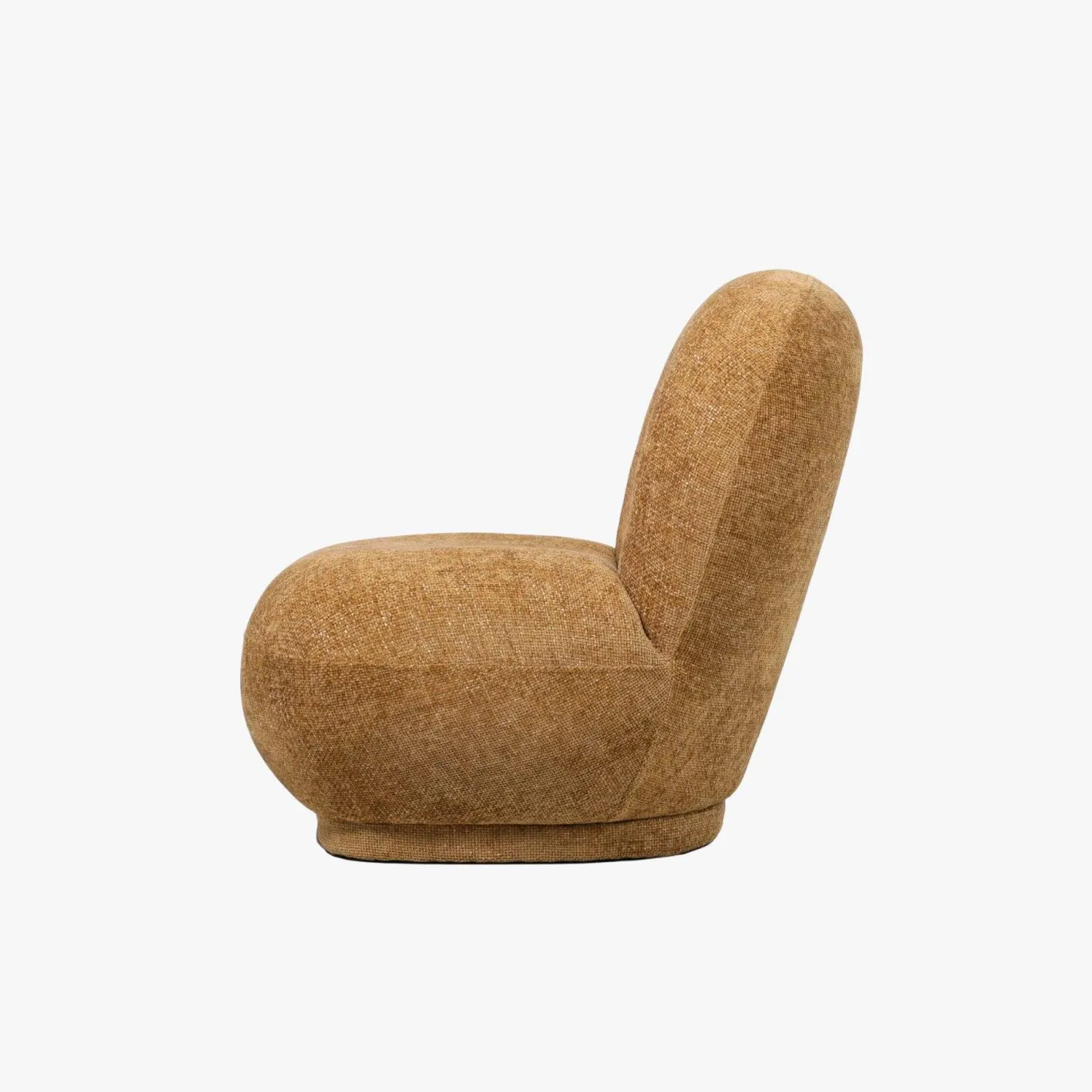 Butaca de algodón mostaza Aicha 85x82x77cm Clau&Chloe^Casa Viva Discount