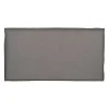 Cabecero tapizado desenfundable gris 190x8x100cm^Casa Viva Discount
