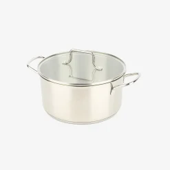 Cacerola de acero inoxidable con tapa Birta Ø20cm - 2,75L^Casa Viva Hot