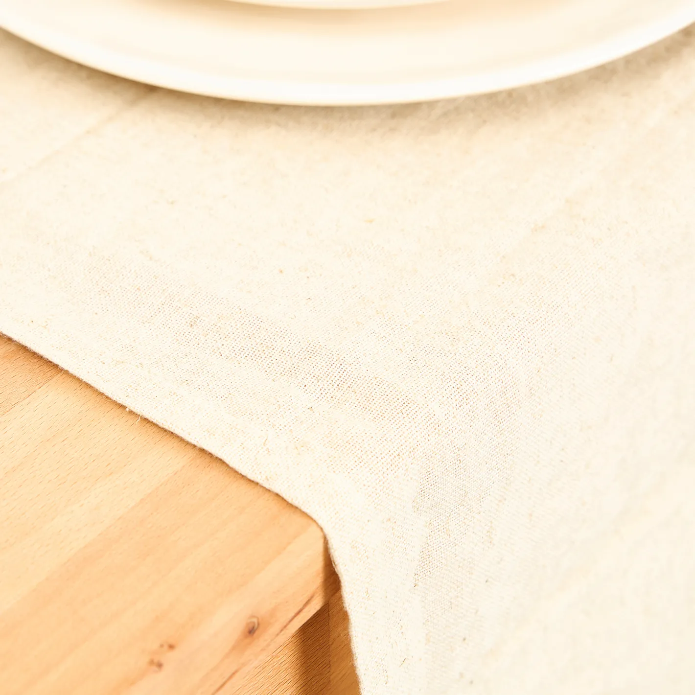 Camino de mesa natural Linen 45x140cm^Casa Viva Online
