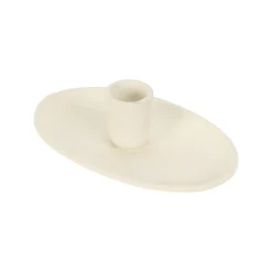 Candelabro de aluminio blanco 13x8x3cm^Casa Viva Sale