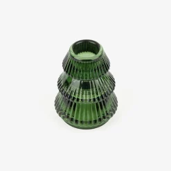 Candelabro de cristal verde Abeto Ø7x8cm^Casa Viva Clearance