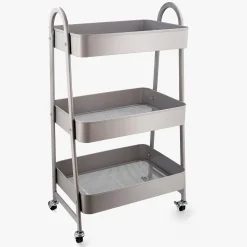 Carro de cocina gris Branik 45x31x78^Casa Viva Outlet
