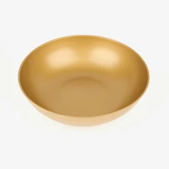 Centro de mesa dorado Ø30x9cm^Casa Viva Online