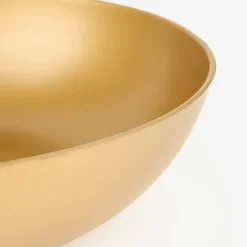 Centro de mesa dorado Ø30x9cm^Casa Viva Online