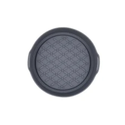 Cesta freidora de silicona gris Ø18x8cm^Casa Viva New