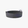 Cesta redonda de silicona gris para freidora de aire Ø22x9cm^Casa Viva Outlet