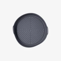 Cesta redonda de silicona gris para freidora de aire Ø22x9cm^Casa Viva Outlet