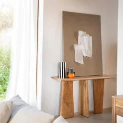 Consola de madera de acacia Moscú 130x40x75cm Clau&Chloe^Casa Viva Clearance