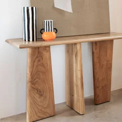 Consola de madera de acacia Moscú 130x40x75cm Clau&Chloe^Casa Viva Clearance