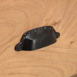 Consola de madera de acacia Bolt 170x40x75cm Clau&Chloe^Casa Viva