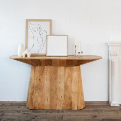 Consola de madera de mango Sidney 170x40x90cm Clau&Chloe^Casa Viva New