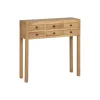 Consola de madera de mindi 85x26x85cm^Casa Viva Sale
