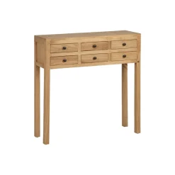 Consola de madera de mindi 85x26x85cm^Casa Viva Sale