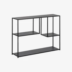 Consola de metal negro Calista 100x26x75cm^Casa Viva Clearance
