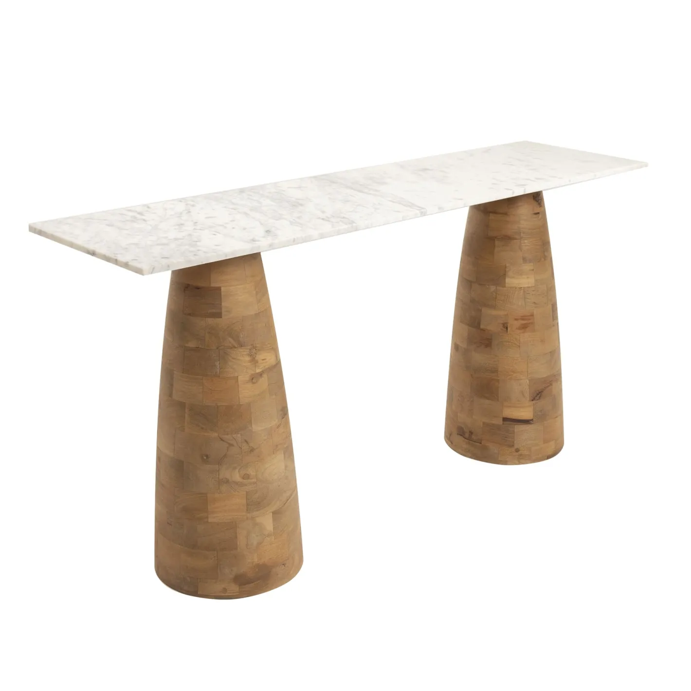 Consola de mármol Paz 150x40x78cm Clau&Chloe^Casa Viva New