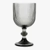 Copa de vidrio gris de 37cl Siva^Casa Viva