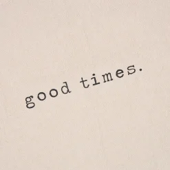 Delantal de cocina de algodón beige 80x70cm^Casa Viva Online