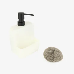Dispensador de jabón de cocina blanco 18,4cm^Casa Viva Sale