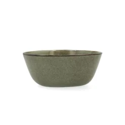 Ensaladera de gres verde Beget Ø20cm^Casa Viva Discount