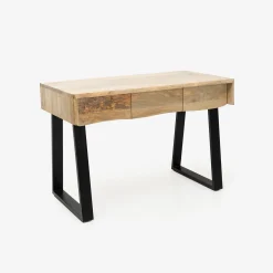 Escritorio de madera de acacia Jaipur 120x60x80cm^Casa Viva Online