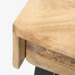 Escritorio de madera de acacia Jaipur 120x60x80cm^Casa Viva Online