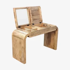 Escritorio de madera de mango Ilan 130x50x80cm Clau&Chloe^Casa Viva