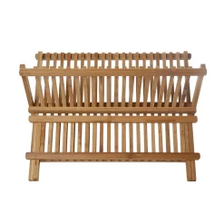 Escurreplatos plegable de bambú 42x32x26cm^Casa Viva Clearance