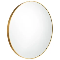 Espejo de pared redondo dorado Ø100cm^Casa Viva Hot