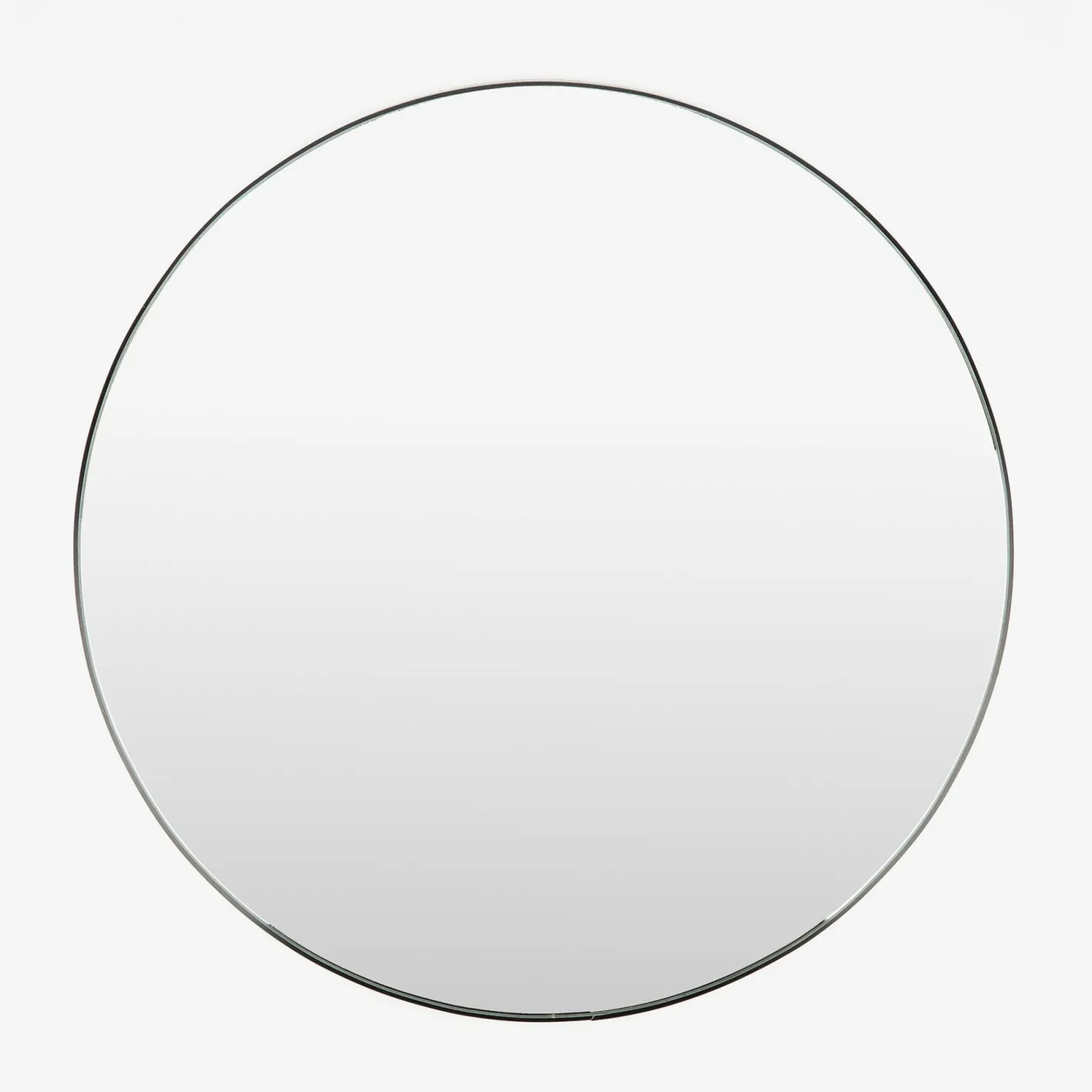 Espejo pared metal negro Orión Ø75cm^Casa Viva Online