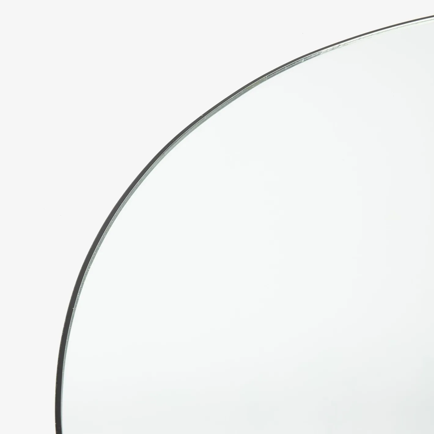 Espejo pared metal negro Orión Ø75cm^Casa Viva Online