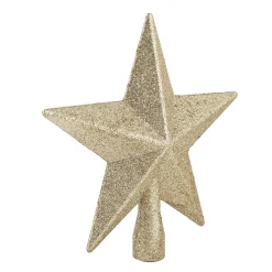 Estrella para árbol dorada 19cm^Casa Viva Clearance